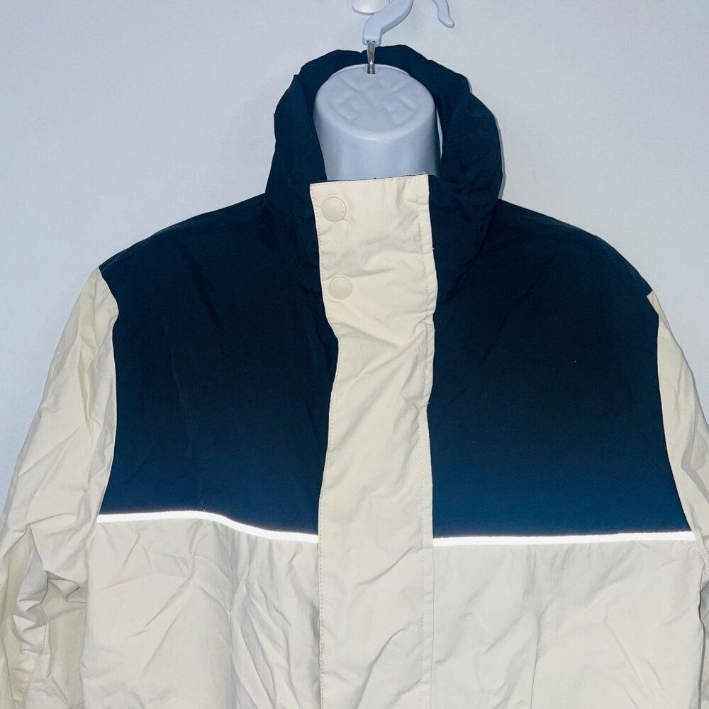 Nautica Womens Sailing Jacket M Beige Windbreaker - image 2